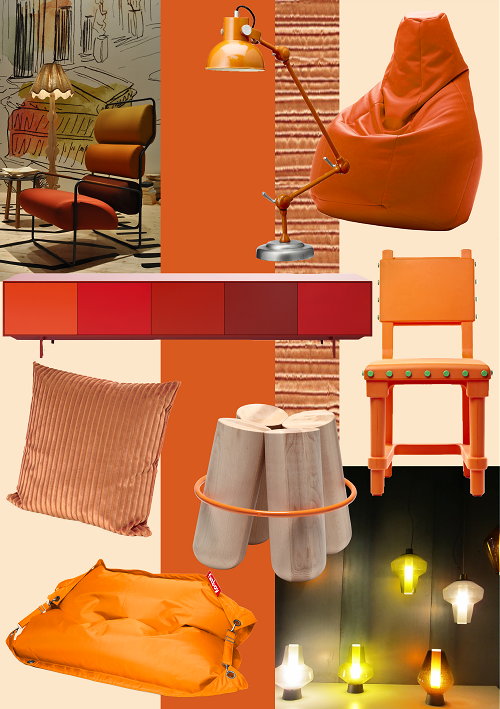 Kleur & Interieur - Oranje Boven! De Nationale Kleur Oranje is een Groot Woonfeest in de Woning Inrichting! Oranje Design & Woonaccessoires als het Interieur Kleur Accent in Huis - Meer Oranje ... (Foto Perscentrum Wonen  op DroomHome.nl)