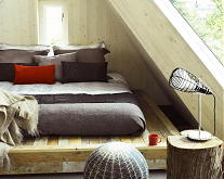 Slaapkamer Winter Woontrends LEES MEER... (Foto Perscentrum Wonen op DroomHome.nl)