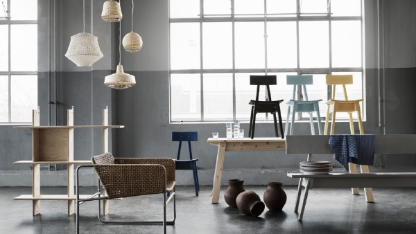 IKEA en Piet Hein Eek Industriell - Collectie van Handgemaakte Producten voor Groot Publiek MEER Ikea... (Foto Ikea  op DroomHome.nl)