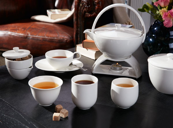 #feelingathome met Villeroy & Boch – Tea Passion theeservies van porselein (Foto Villeroy & Boch  op DroomHome.nl)