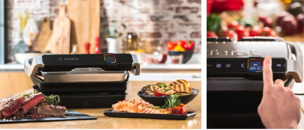 Tefal Optigrill – vlees, vis en groente grillen op restaurantniveau met kooksensor en grillassistent (Foto Tefal  op DroomHome.nl)