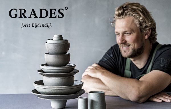 Prachtig restaurant servies voor thuis: Servies Grades by Joris Bijdendijk – restaurant borden inspiratie (Foto Servies Grades  op DroomHome.nl)