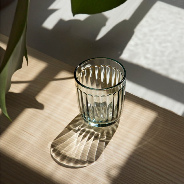 Iittala limited edition Raami drinkglazen van recycled glas (Foto Iittala  op DroomHome.nl)