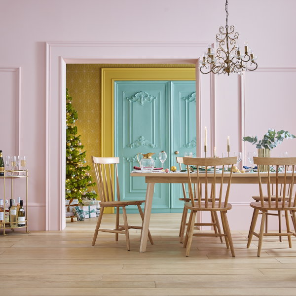 Graham & Brown kersttrends 2021 – Graham & Brown behang en verf kerstkleuren 2021 (Foto Graham & Brown  op DroomHome.nl)