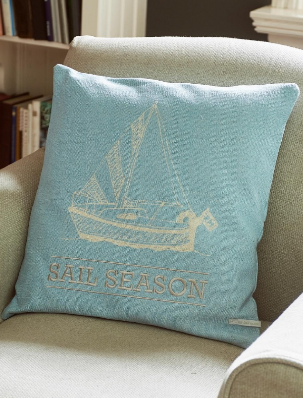 Riviera Maison zomer 2018 collectie Formentera – kussenhoes Sail Season pillow cover (Foto Riviera Maison  op DroomHome.nl)