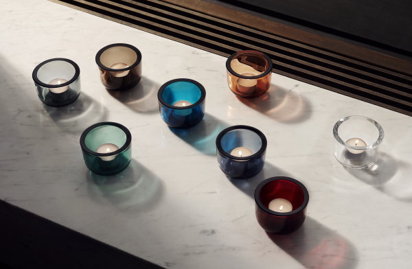 Iittala kandelaars & sfeerverlichting – Iittala Valkea kandelaars en waxinelichthouders (Foto Iittala  op DroomHome.nl)