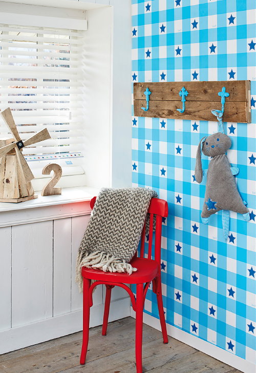 Nieuwe Lief! Behang Collectie! Hippe Lief Jongensbehang & Meisjesbehang, naast een Volwassen Lifestyle Behang Look! - MEER Behang ... (Foto Lief! Behang Star Checker, Graham & Brown  op DroomHome.nl)