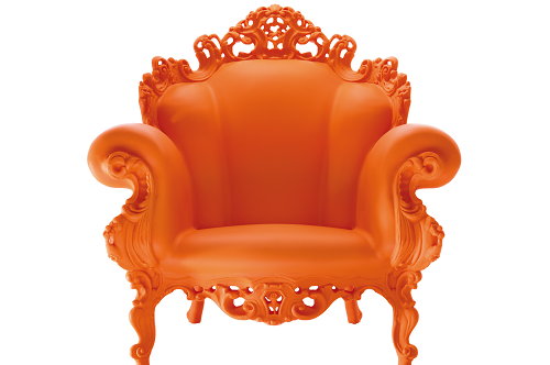 Bijzonder Design: Vorstelijk Zitten - Proost op Proust! Oranje Proust Fauteuil van Magis, ontwerp Alessandro - MEER Design ... (Foto Perscentrum Wonen  op DroomHome.nl)