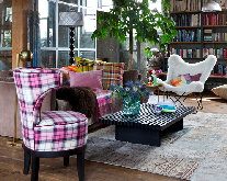 Kleur & Interieur Woontrends - LEES MEER... (Foto Perscentrum Wonen, Tartan Twist  op DroomHome.nl)