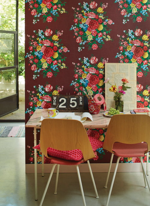 Nieuwste Pip Studio Behang - Pip Studio Behangboek 3 is Uit! Kleurrijk Bloemen Behang: Dutch Painters MEER Behang… (Foto Pip Studio Wallpaper Collection  op DroomHome.nl)