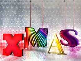 Cijfer Lampen & Letter Lampen als Kerstverlichting: Typografie Letterlampen X-Mas – LEES MEER… (Foto Delightfull.eu Typographical Lamps, Letter Lights  op DroomHome.nl)