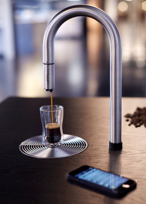 Keuken Trends: Groeiende Keukens – TopBrewer van Scanomat, de Geautomatiseerde Huis-Barrista. – MEER Espressomachines … (Foto Scanomat, Perscentrum Wonen  op DroomHome.nl)