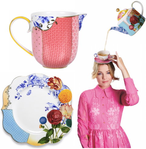 Royal Pip Servies Collectie – Tafelen, Ontbijten & Theedrinken met Nieuwste Pip Studio Servies van Porselein! – Royal Pip Theepot, Kop & Schotel, Kan & Bord – MEER…  (Foto Pip Studio  op DroomHome.nl)