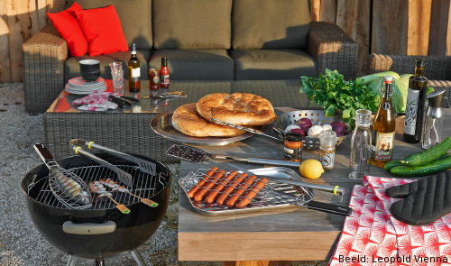 Barbecue Party Ideeën met de Super Barbecue en Grill Tips & BBQ en Buitenkeuken Trends. MEER Buitenkeukens… (Foto Leopold Vienna  op DroomHome.nl)