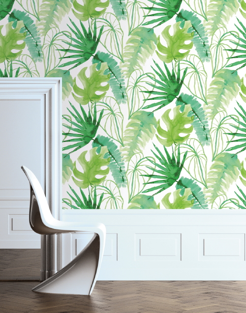 ELLE Wallpaper Collection - Behang Trend: Jungle Fever, Graham & Brown Behang - Botanisch, Bladen & Natuur Behang (Foto Graham & Brown  op DroomHome.nl)  