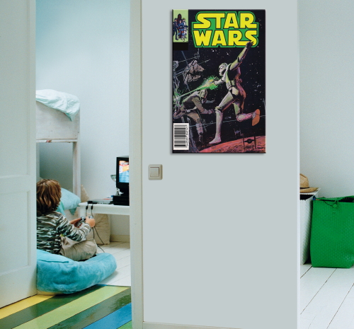 Disney Behang Star Wars! - Kinderbehang Star Wars voor Jongens & Muurdecoratie als Wandstickers & Canvas Schilderijtjes van de Disney Film (Foto Graham & Brown  op DroomHome.nl)