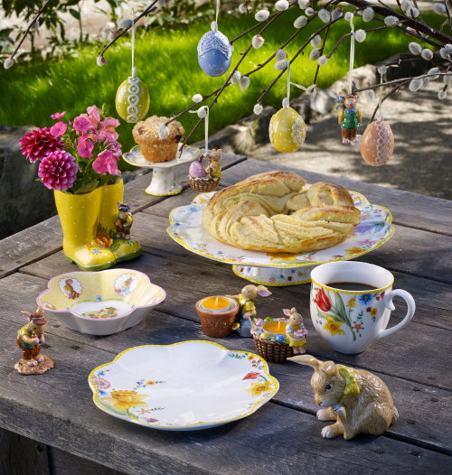 Pasen: Villeroy & Boch Servies & Figuren: Haal de Lente in Huis! – Porselein Paasservies & Paasfiguren voor de Gedekte Paastafel! (Foto Villeroy & Boch  op DroomHome.nl)