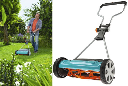 Nieuwe Handmaaiers van Gardena: Workout op het Gazon! – Met de Classic en Comfort Gardena Handmaaier het Gras Ergonomisch Glad Maaien (Foto Gardena Handmaaiers   op DroomHome.nl)