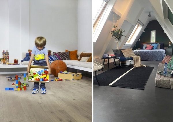 Van Babykamer, Kinderkamer tot Jeugdhonk – Vinylvloeren van Novilon.  (Foto Novilon  op DroomHome.nl)