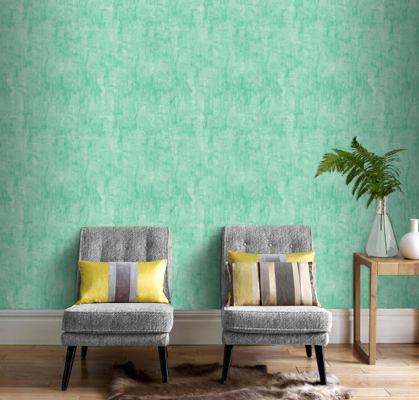 Behang trend: Groen Behang als Senne van Graham & Brown – MEER Behang… (Foto Graham & Brown Wallpaper  op DroomHome.nl)