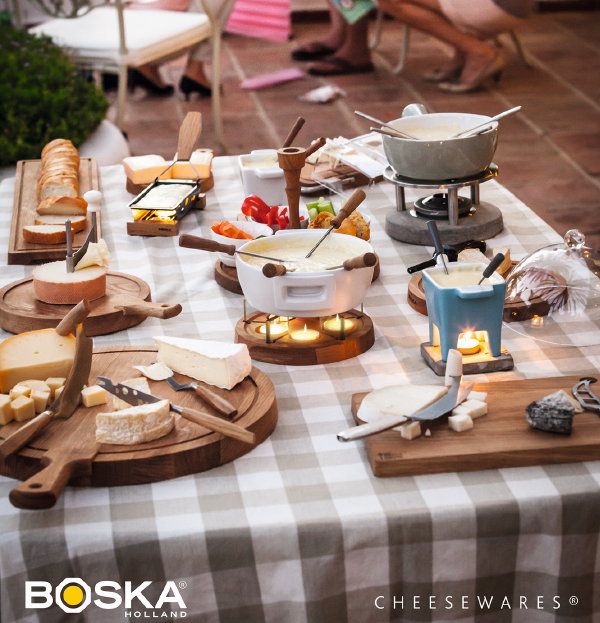 Kaasfondue: Candle Light Cheese Fondue Twinkle 2 van Boska – LEES MEER… (Foto Boska  op DroomHome.nl)