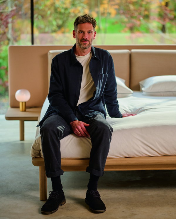 Luxe Auping bed: Auping Noble, ontwerper Johan van hengel (Foto: Auping  op DroomHome.nl) 