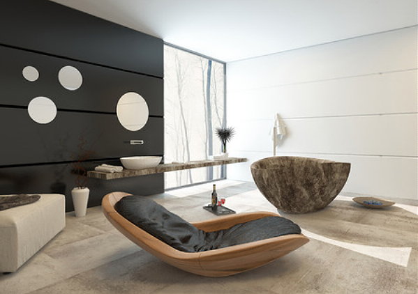 Badkamer Tips & Ideeën – Wellness Spa Ontwerp met Badkamer Trends, Badkamertelevisie, Kleine Badkamer en Hammam Inspiratie. MEER over Badkamers.. (Foto 123rf.com  op DroomHome.nl)