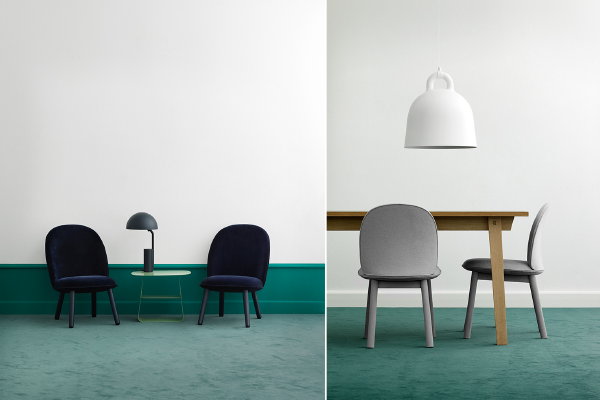 Flinders Lanceert Meubelcollectie Ace van Normann Copenhagen in Nederland – Ace Fauteuils, Eettafel en Eetkamerstoelen. (Foto Ace Normann Copenhagen, Flinders  op DroomHome.nl)