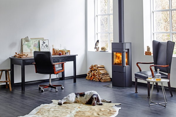 Kachels & Haarden: Houtkachel Scan 41 – Perfect voor Nieuwbouwwoningen en Automatische Ventilatie – MEER Houtkachels… (Foto Scan, Jotul  op DroomHome.nl)