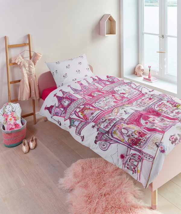 Beddinghouse Kids Beddengoed – Dekbedovertrek Fairy Pink. (Foto Beddinghouse  op DroomHome.nl)